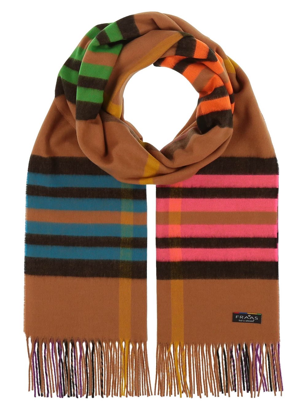 Fraas Schal Damen kariert