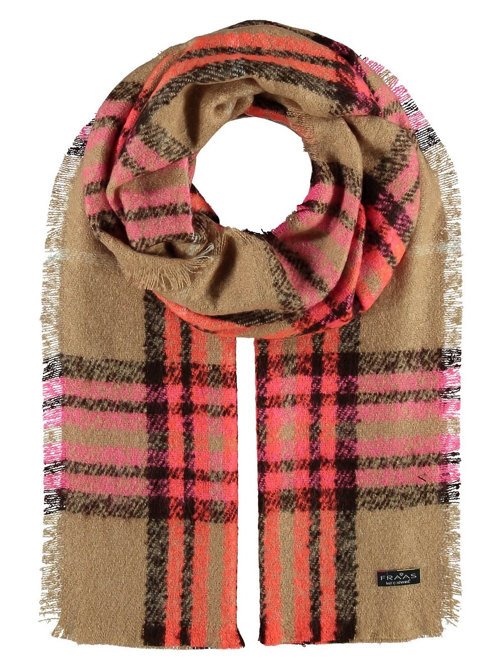 Fraas Stola Damen kariert