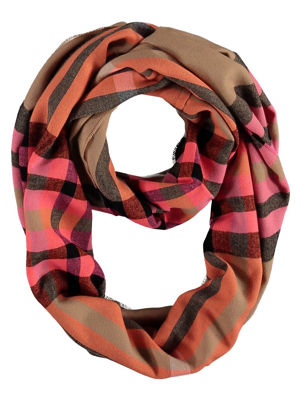 Fraas Schlauchschal Damen kariert