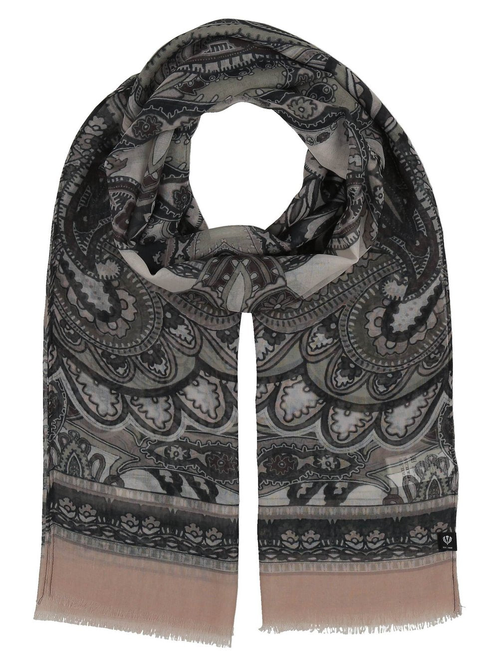 Fraas Schal Damen gemustert