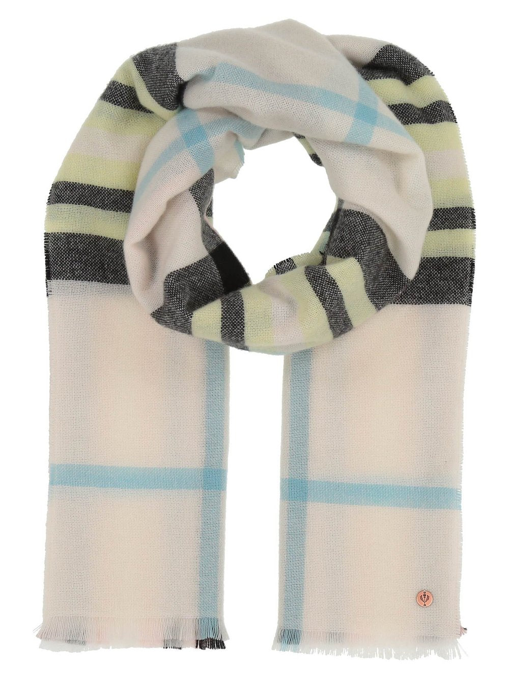 Fraas Stola Damen Cashmere kariert