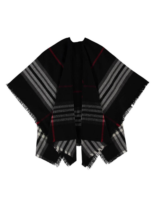 Giorgio Rimaldi Poncho Damen kariert