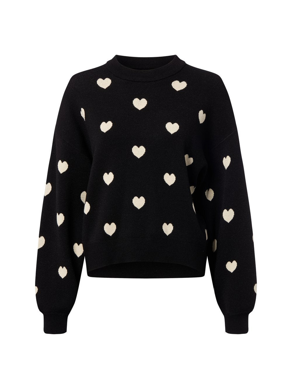 Noisy May Pullover Damen gemustert