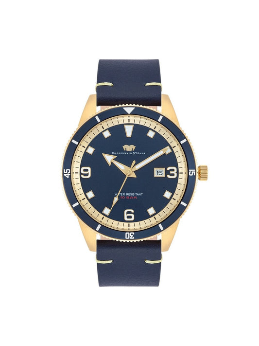 Rhodenwald & Söhne Quarzuhr Herren Edelstahl