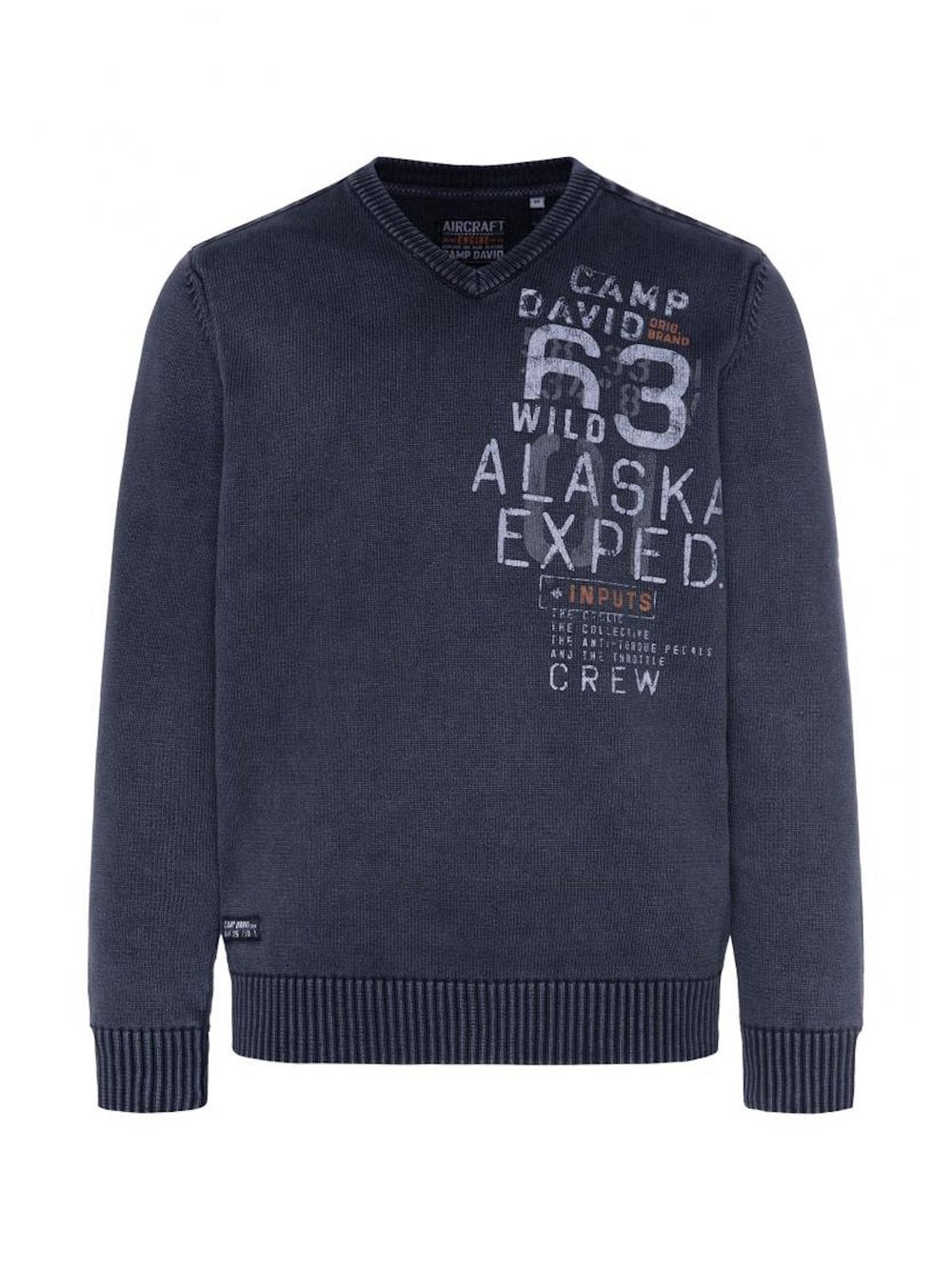 Camp David Pullover Herren Baumwolle