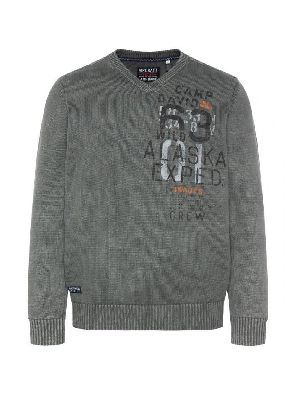 Camp David Pullover Herren Baumwolle