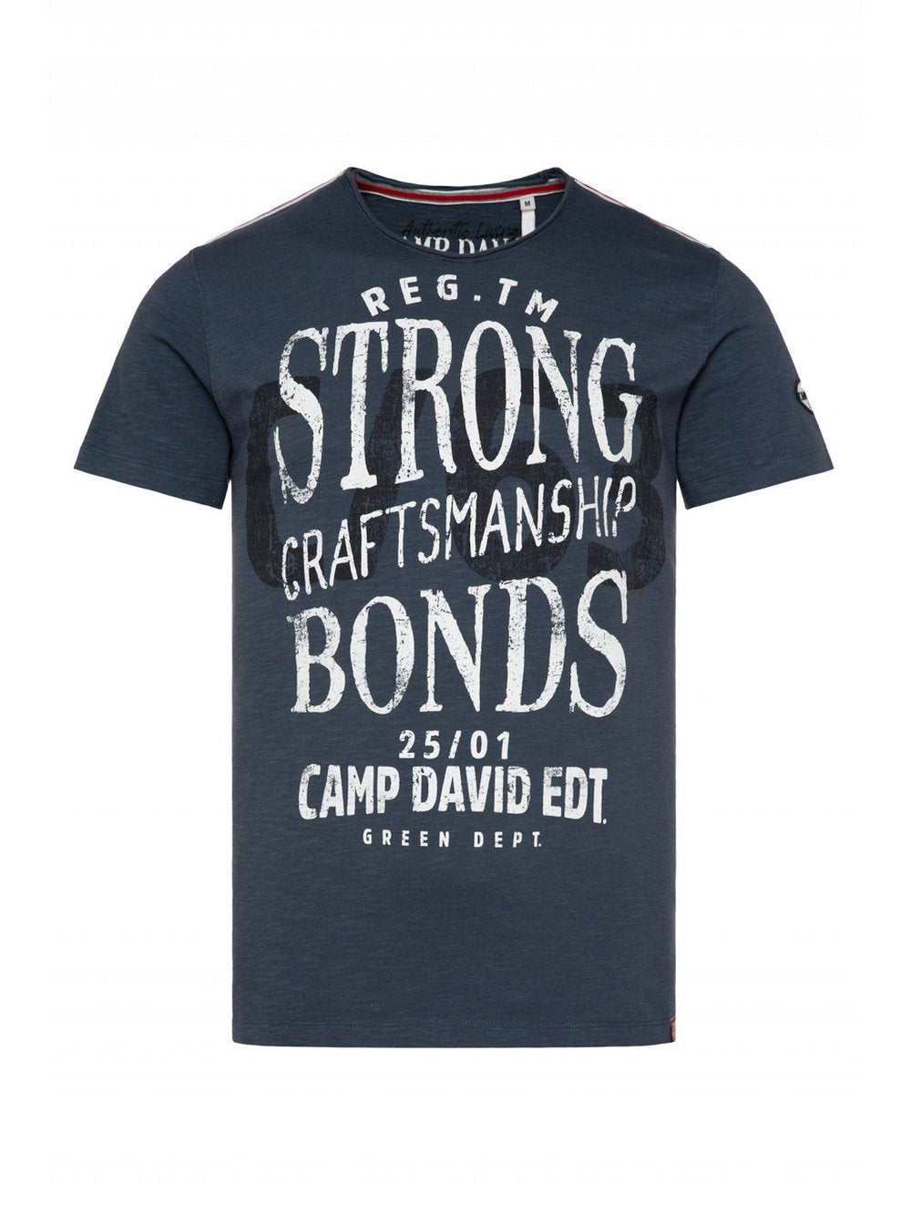Camp David T-Shirt Herren Baumwolle bedruckt