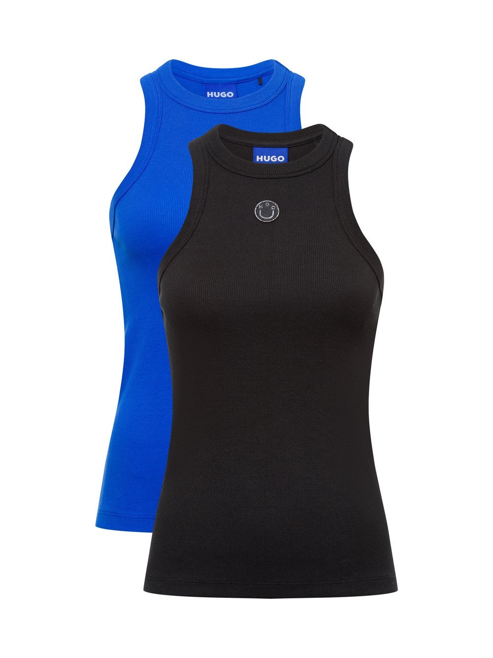 HUGO Top Damen Rippe