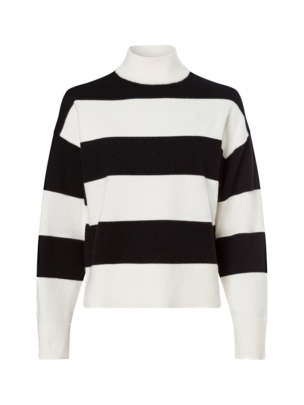 HUGO Strickpullover Damen Viskose gestreift