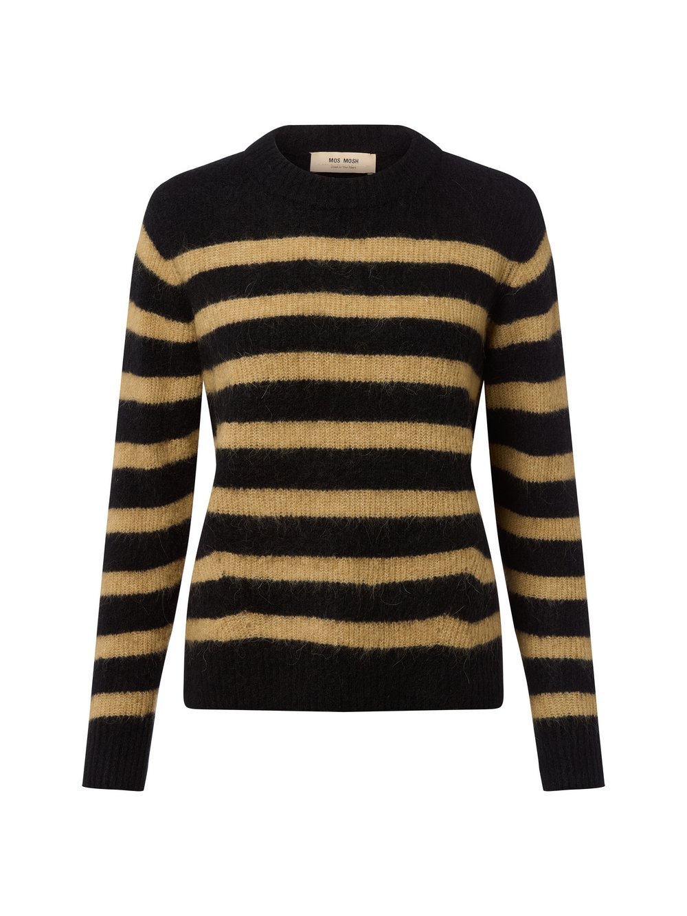 MOS MOSH Strickpullover mit Alpaka-Anteil Damen Wolle gestreift