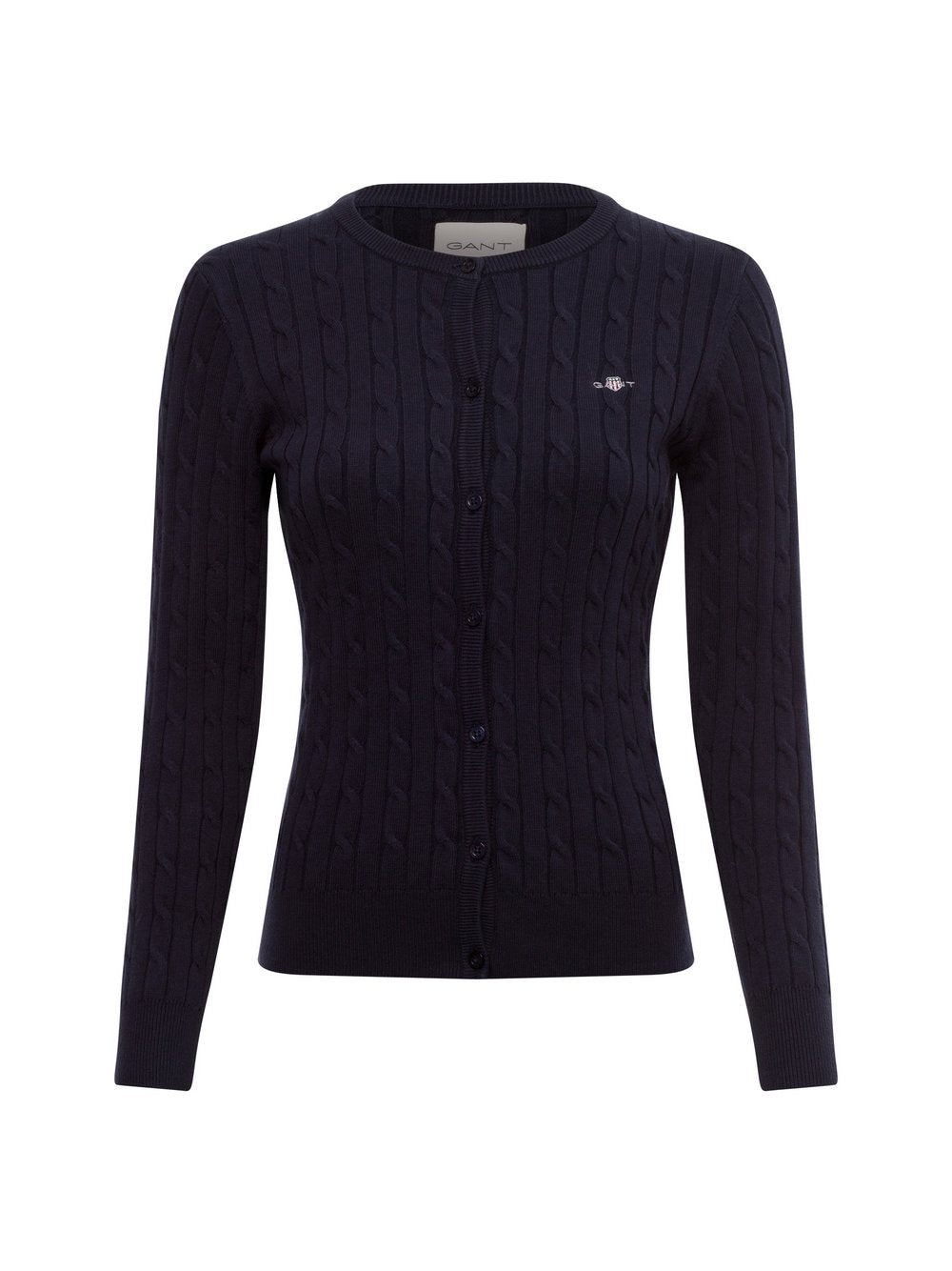 Gant Strickjacke Damen Baumwolle gemustert