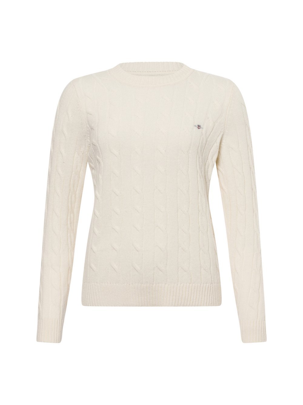 Gant Strickpullover aus Lammwolle Damen Wolle