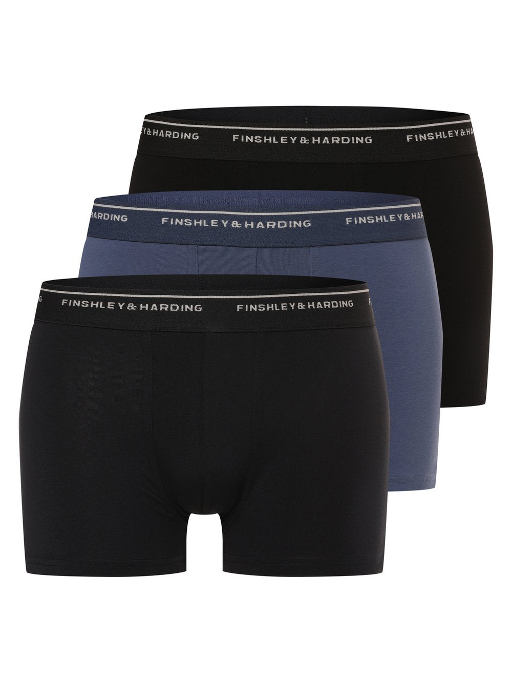 Finshley & Harding Pants im 3er-Pack Herren Baumwolle