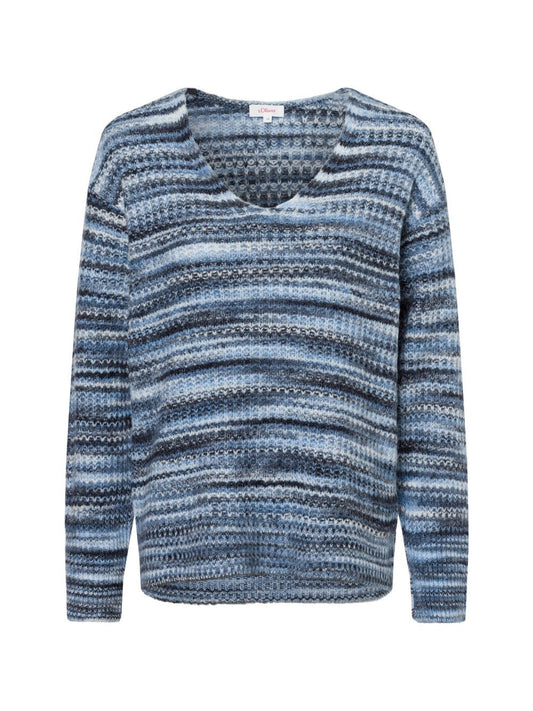 s.Oliver Strickpullover Damen gestreift