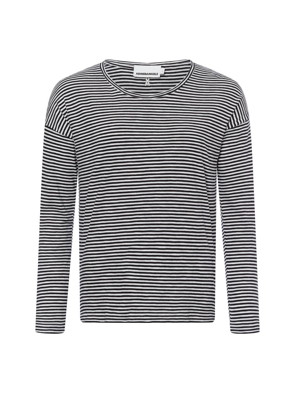 ARMEDANGELS Langarmshirt Damen Baumwolle gestreift