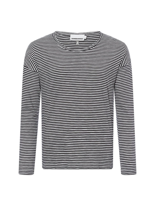 ARMEDANGELS Langarmshirt Damen Baumwolle gestreift