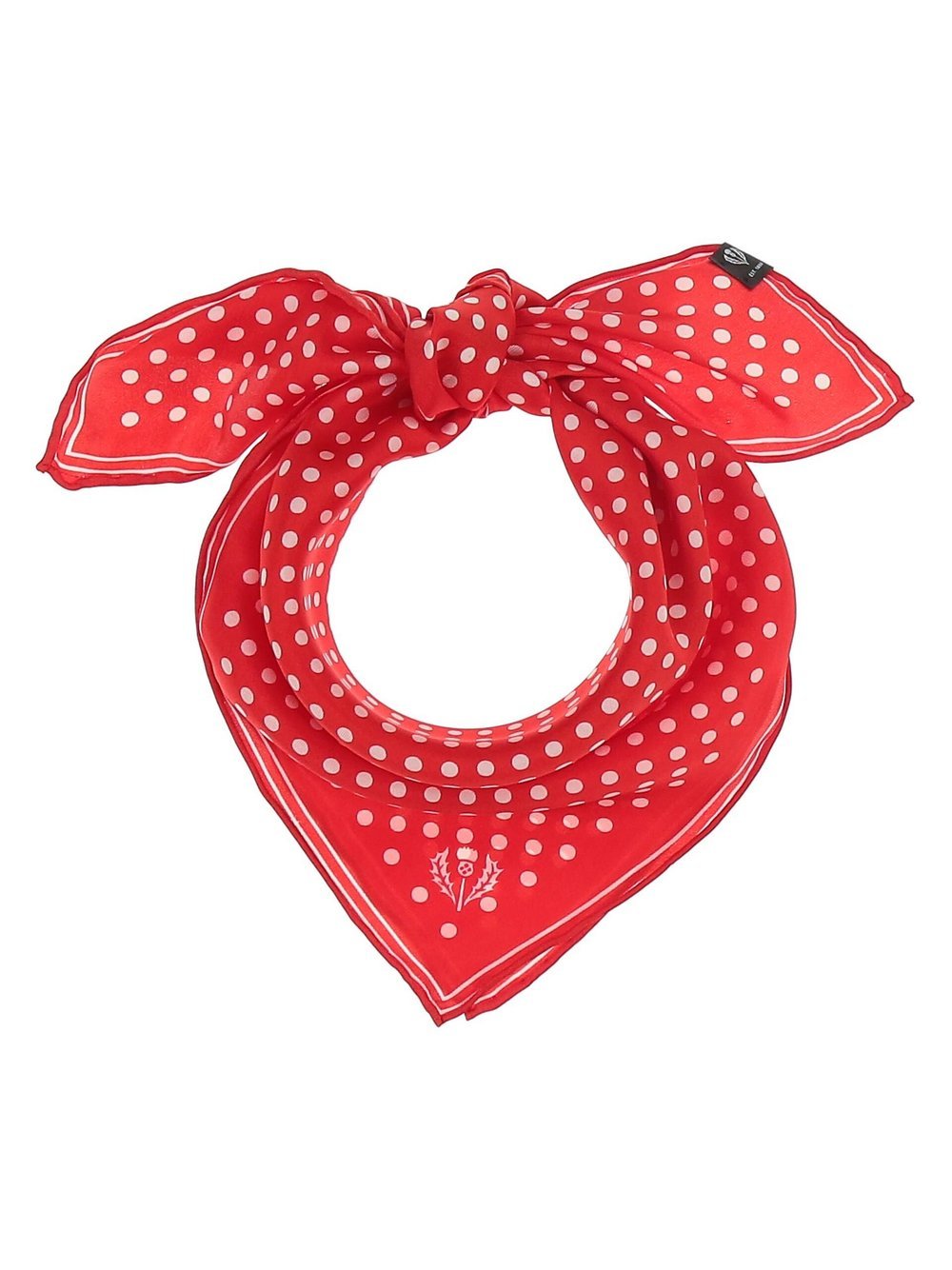 Fraas Nickituch Damen Seide gemustert