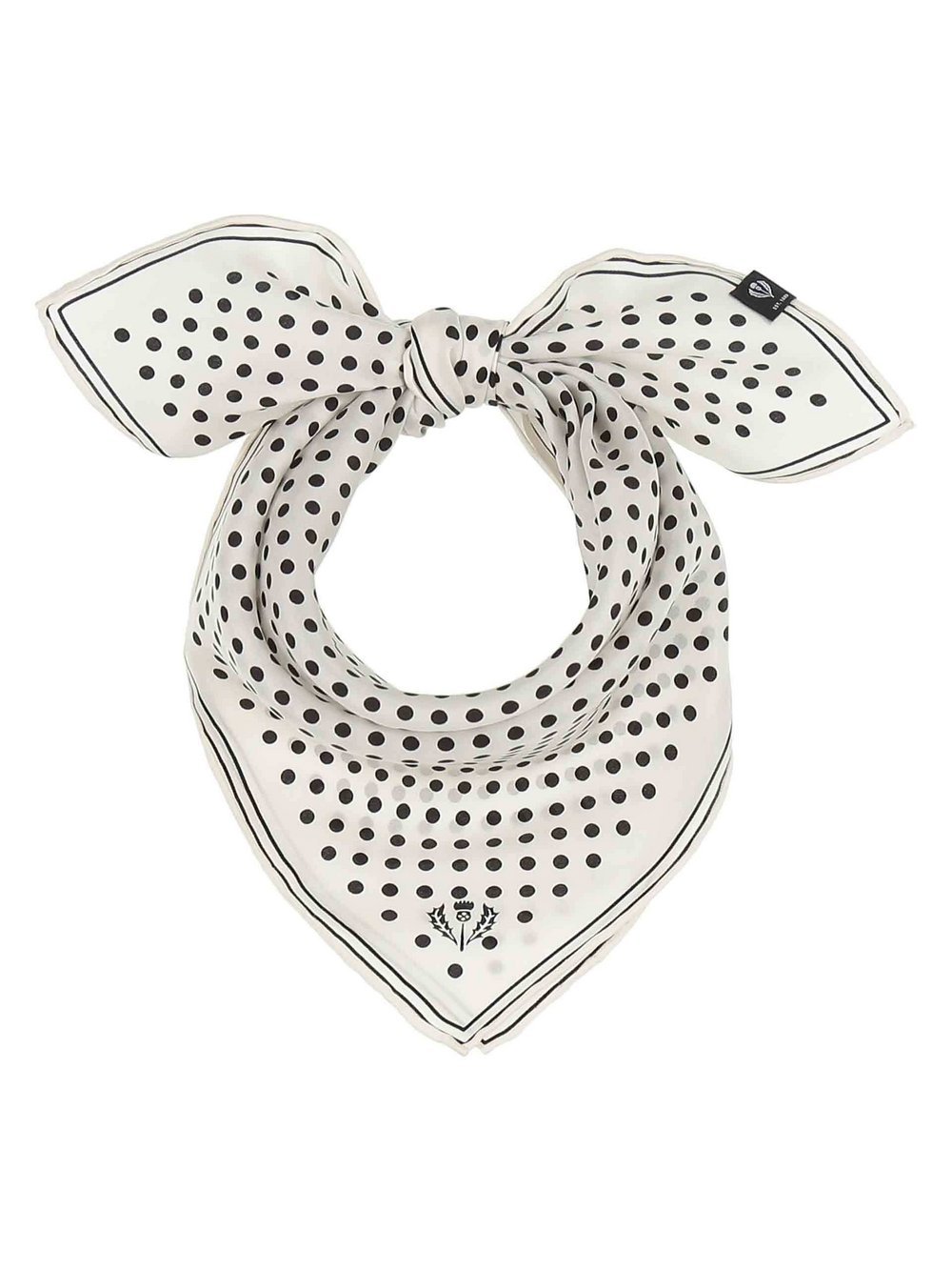 Fraas Nickituch Damen Seide gemustert