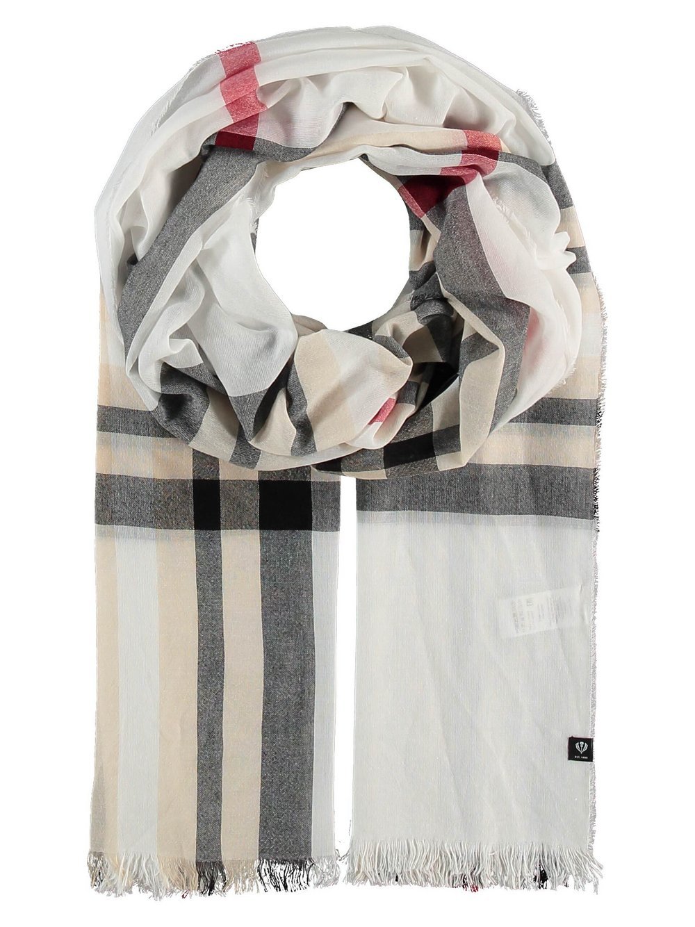 Fraas Stola Damen kariert