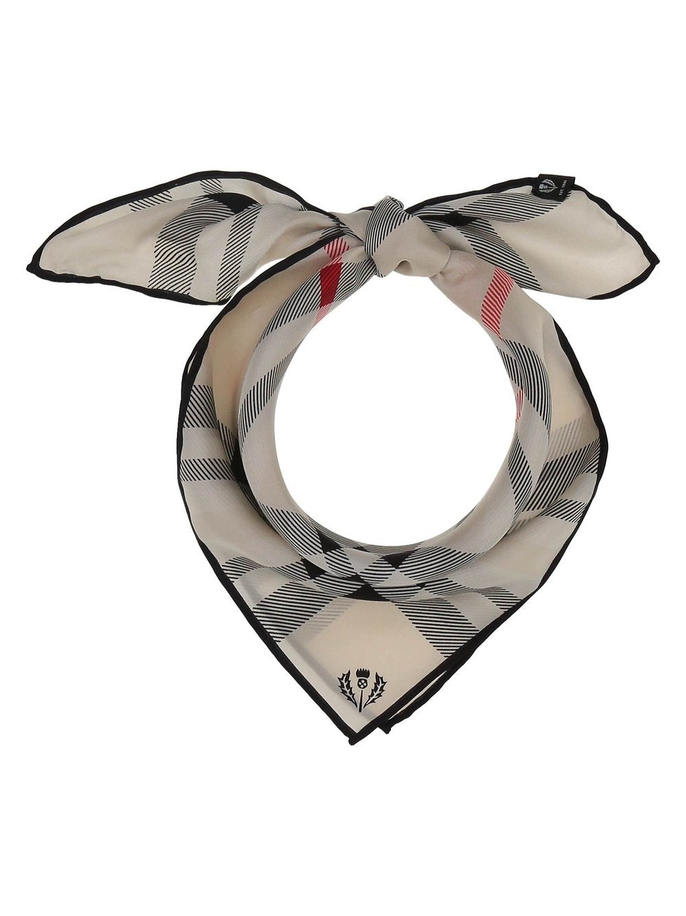 Fraas Nickituch Damen Seide kariert