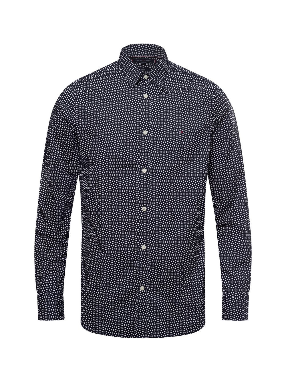 Tommy Hilfiger Freizeithemd Herren Slim Fit Baumwolle gemustert