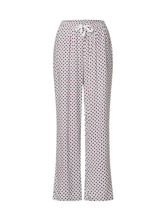 Tommy Hilfiger Pyjamahose Damen Viskose gemustert