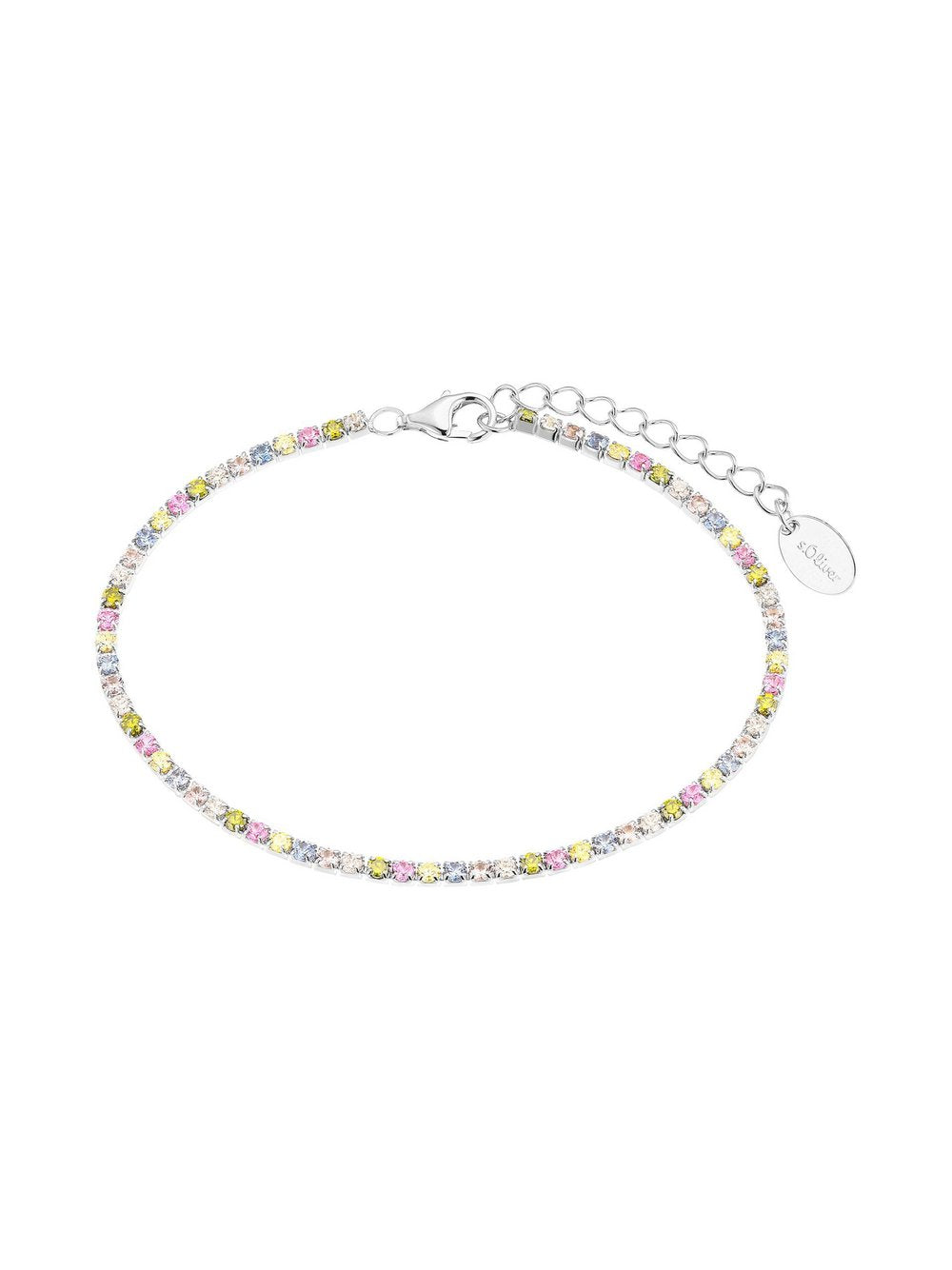 s.Oliver Kette mit Anhänger Damen Sterlingsilber