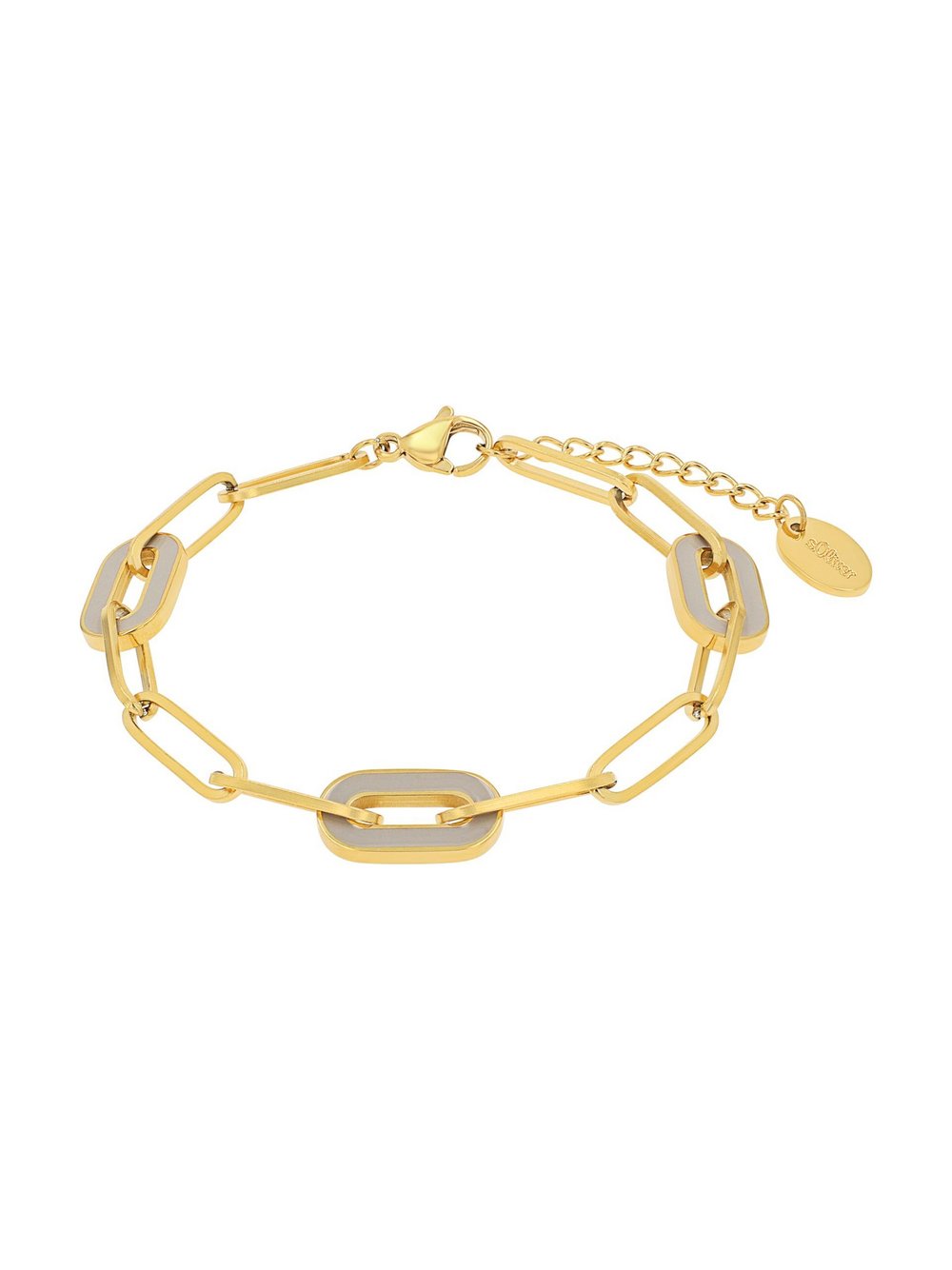 s.Oliver Kette mit Anhänger Damen Sterlingsilber