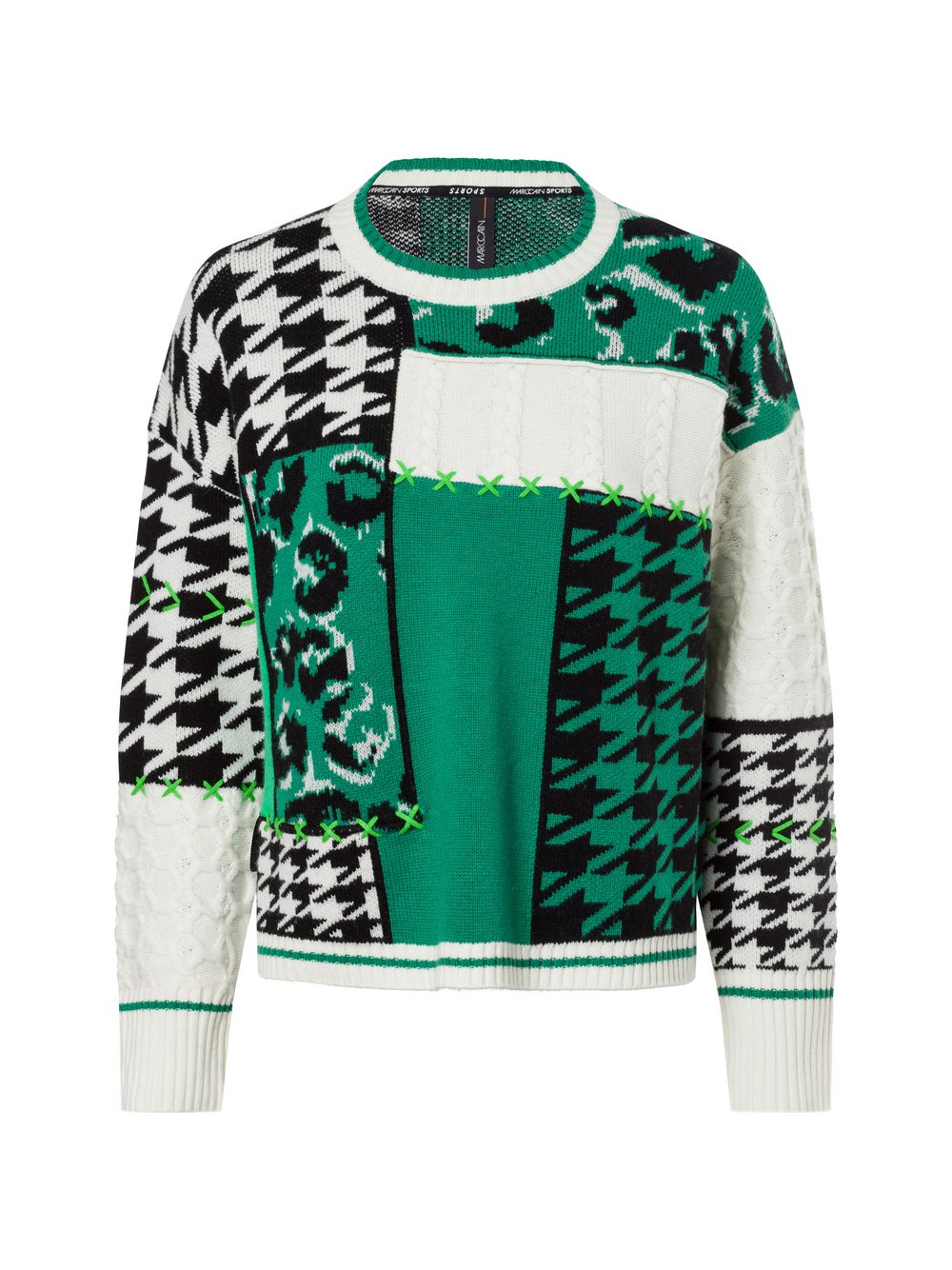 Marc Cain Strickpullover Damen Wolle gemustert