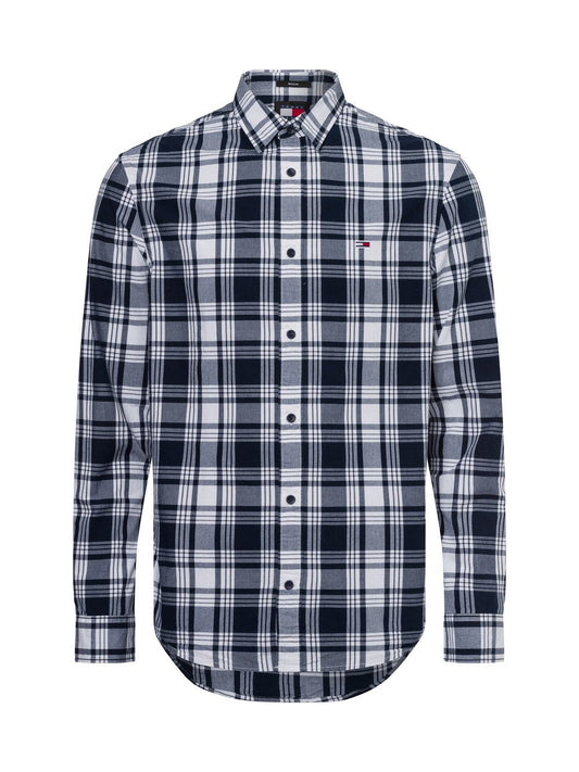 Tommy Jeans Hemd Herren Regular Fit Baumwolle kariert