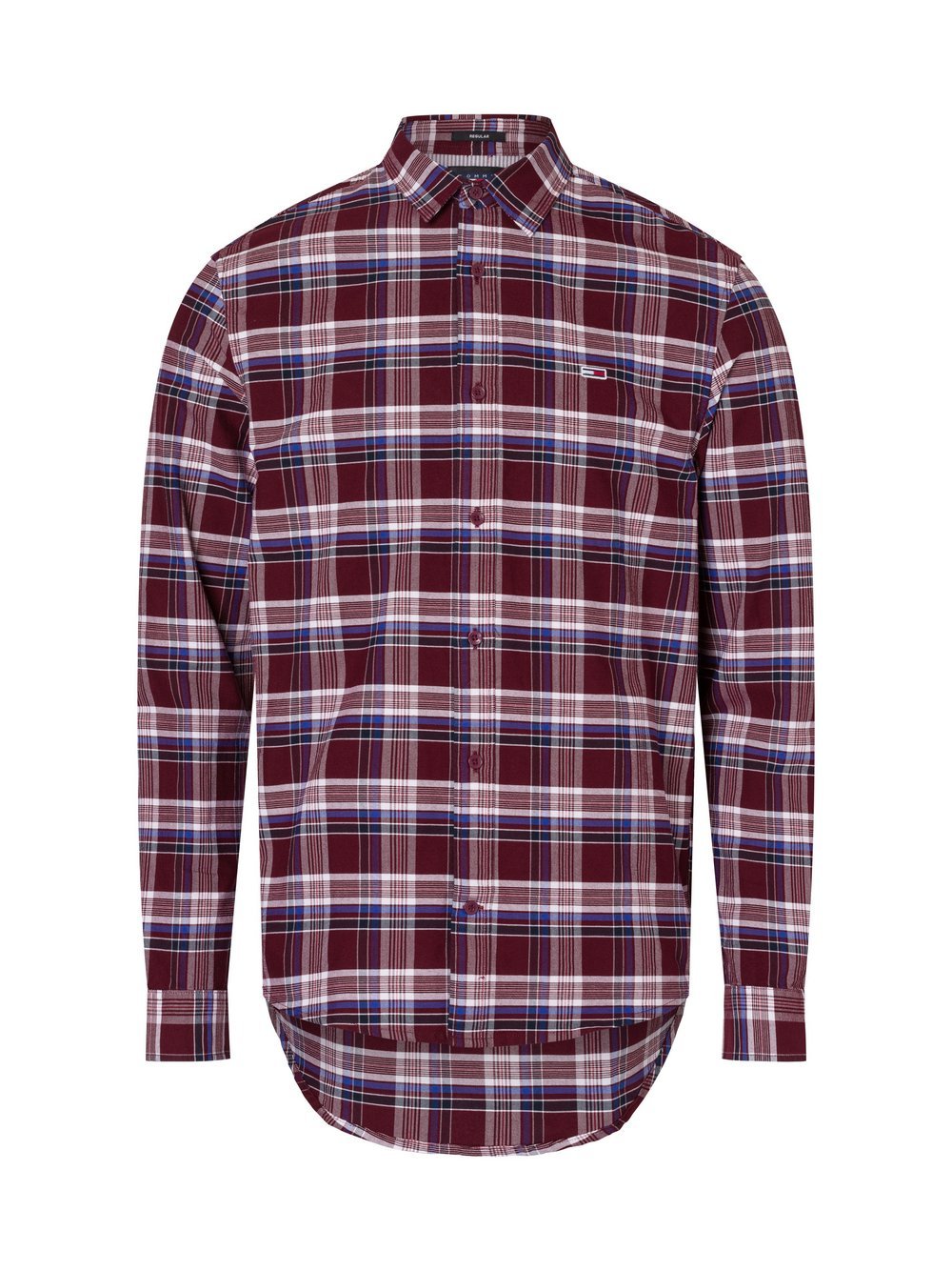 Tommy Jeans Freizeithemd Herren Regular Fit Baumwolle kariert