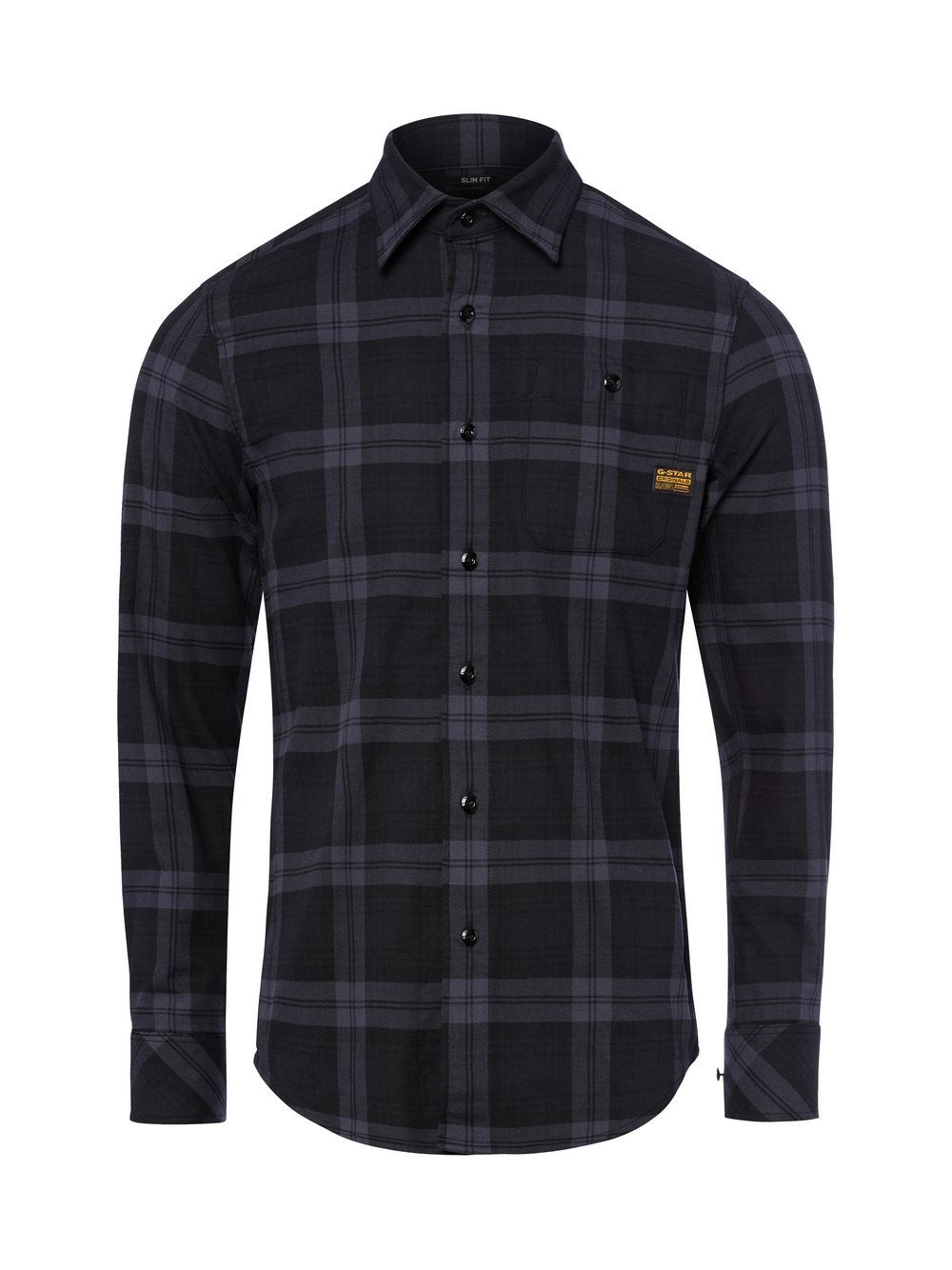 G-Star RAW Hemd Herren Slim Fit Baumwolle kariert