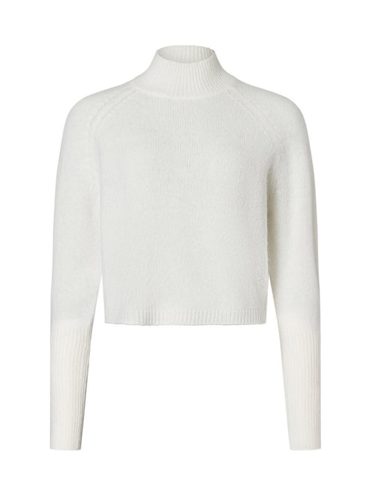 HUGO Strickpullover mit Alpake-Anteil Damen Wolle