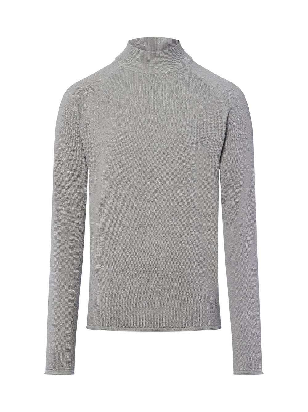 Nils Sundström Strickpullover Herren Baumwolle meliert
