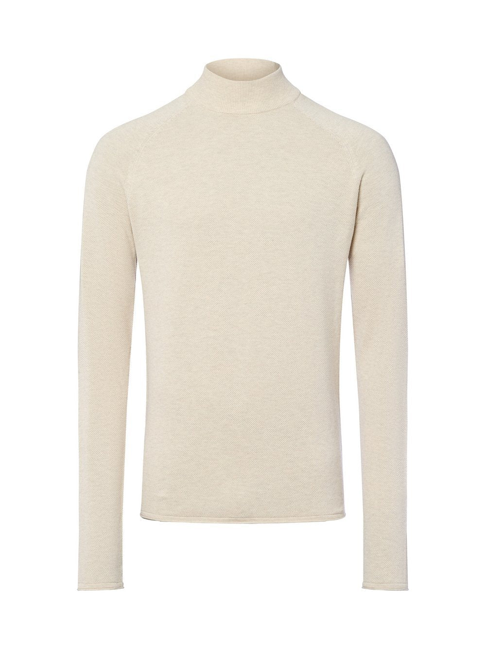 Nils Sundström Strickpullover Herren Baumwolle meliert