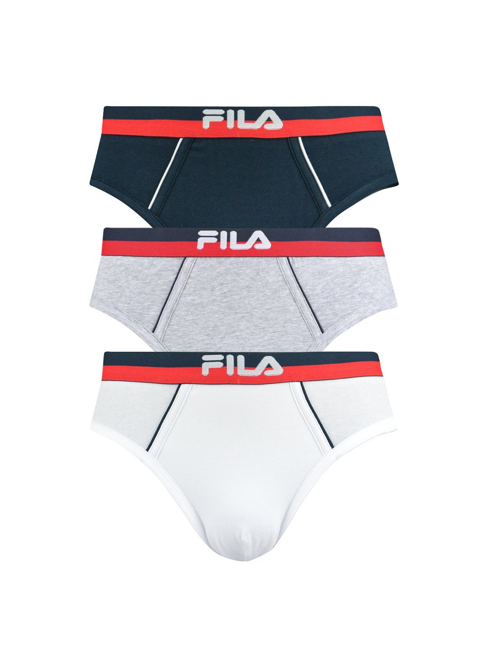 FILA Slip 3er Pack Herren Baumwolle