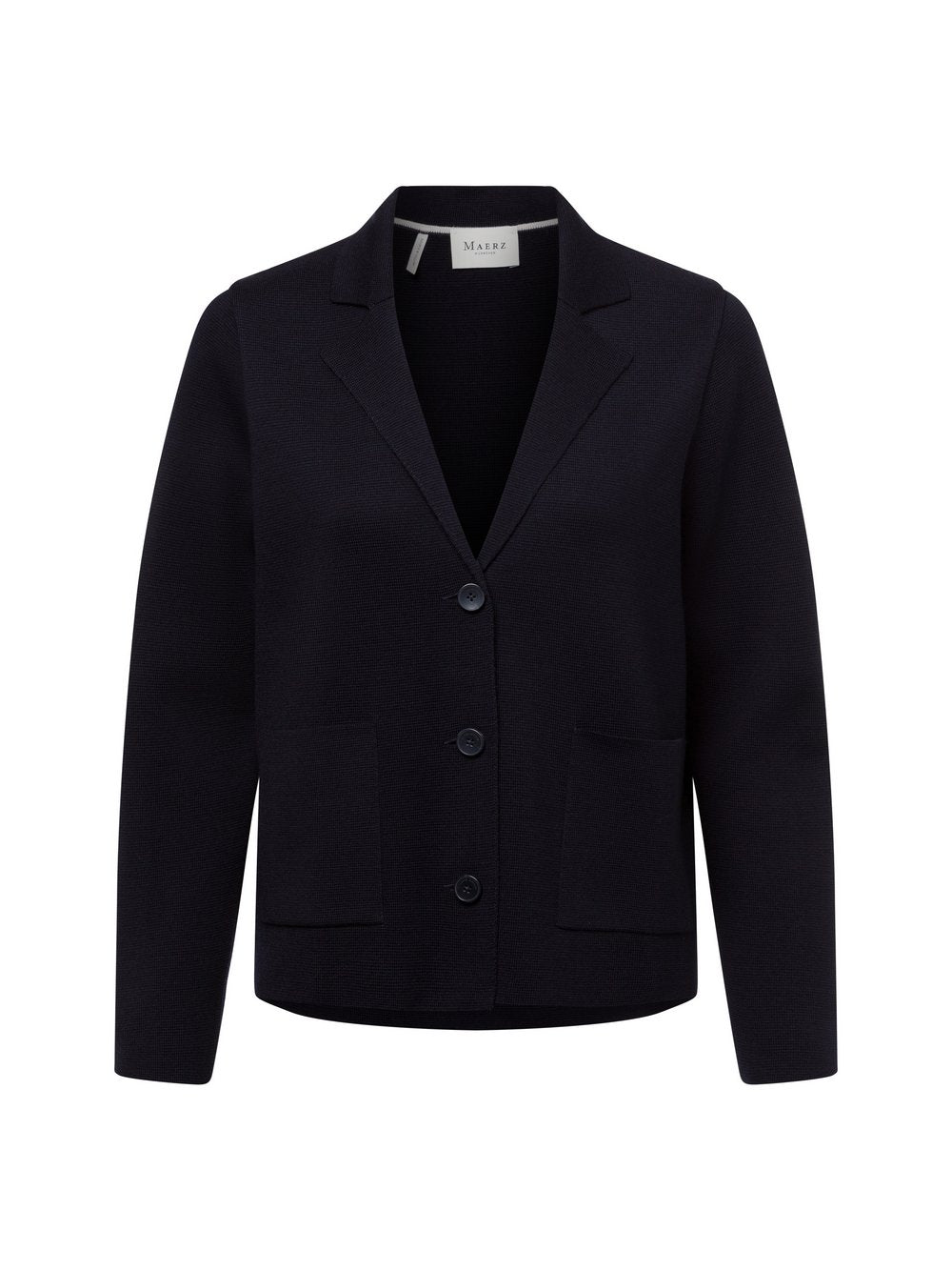 MAERZ Kurzarm-Strickjacke aus Schurwolle Damen