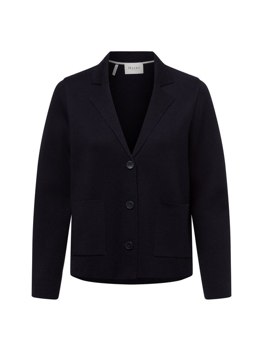MAERZ Kurzarm-Strickjacke aus Schurwolle Damen