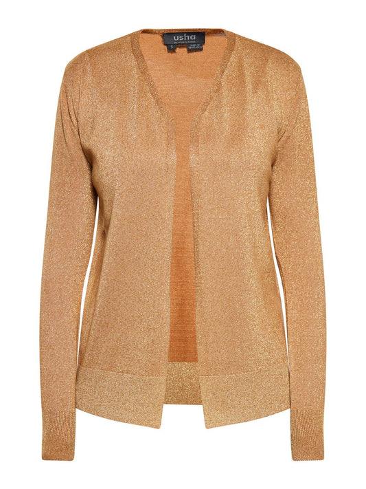 Usha Strickjacke Damen Viskose meliert