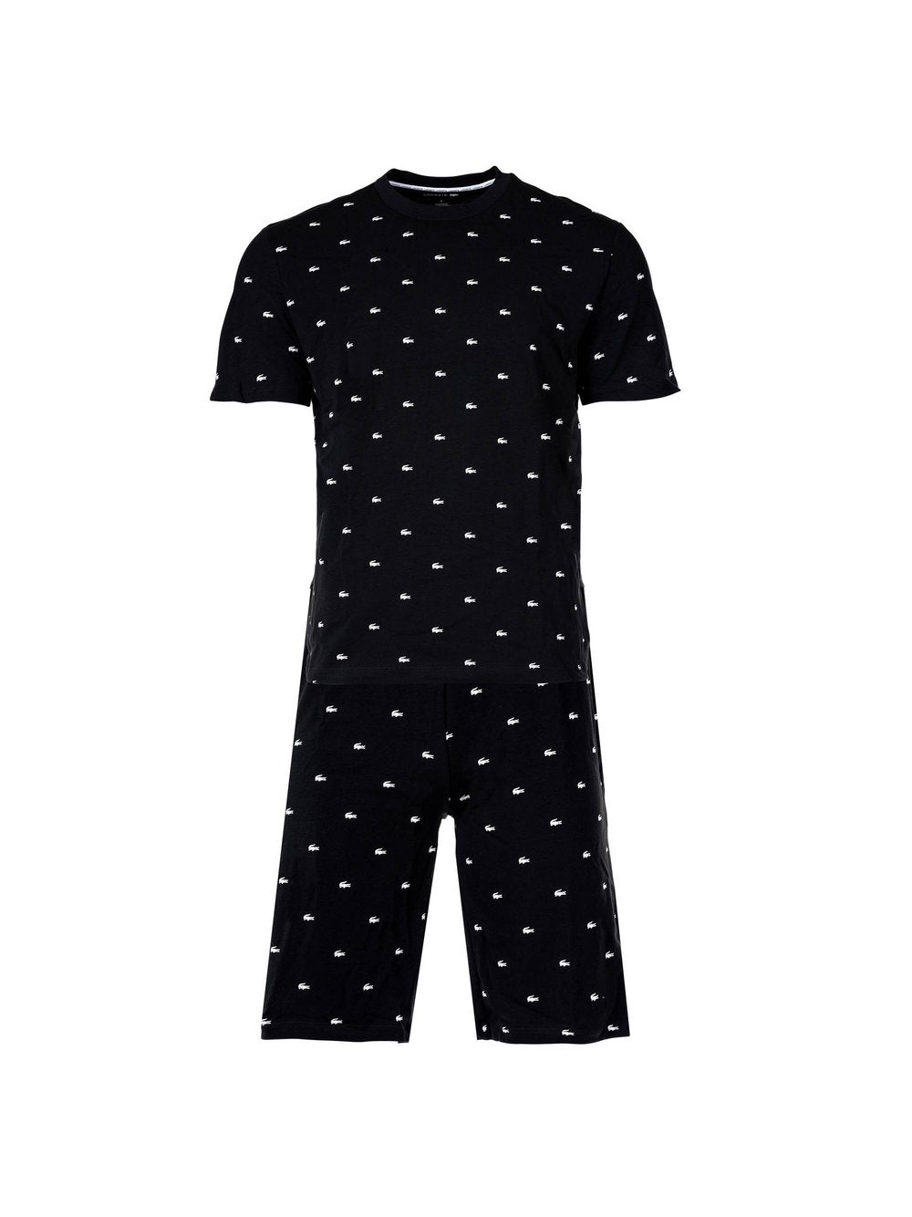 Lacoste Pyjama Herren Baumwolle gemustert