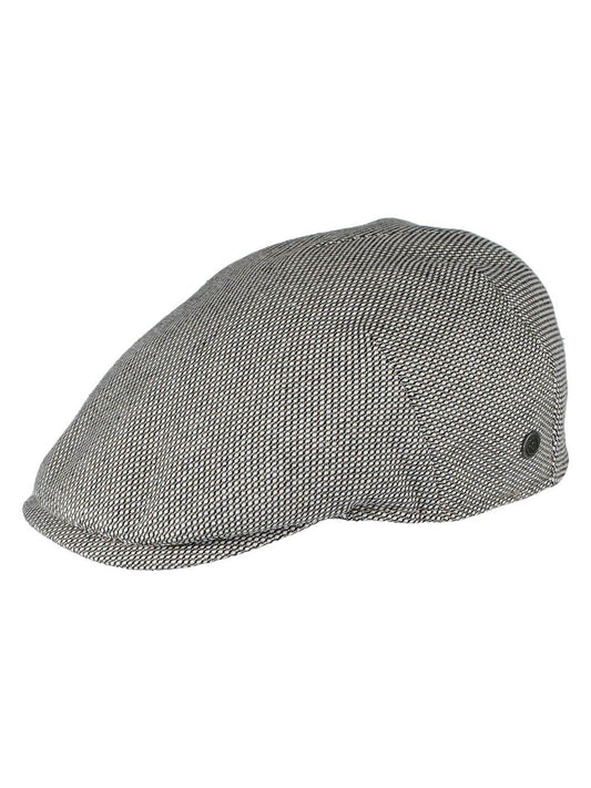 Bugatti Flatcap Herren Baumwolle gemustert