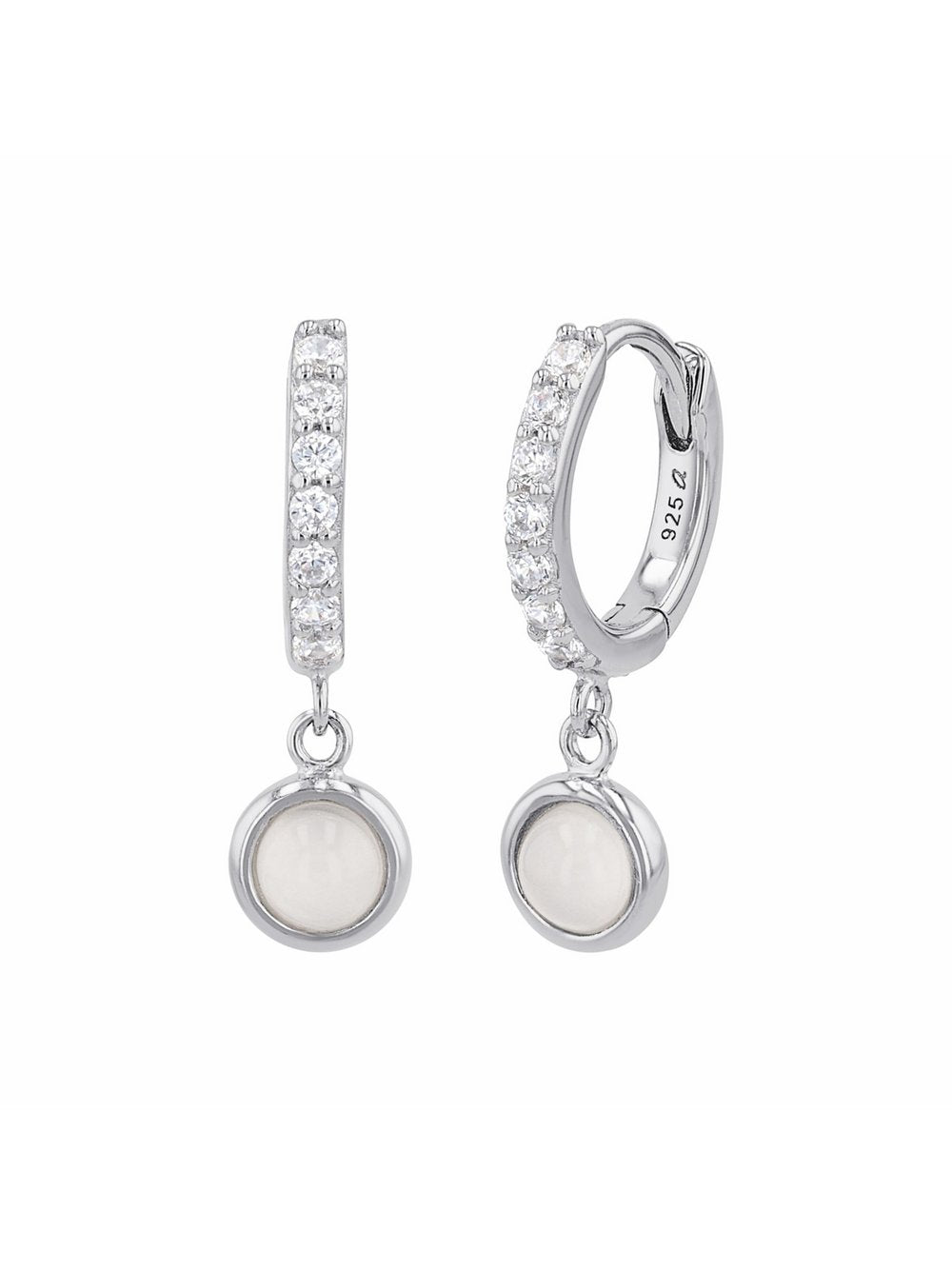 NOELANI Creolen Damen Sterlingsilber