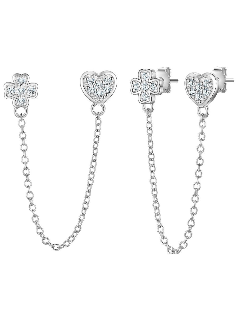 Glanzstücke München Silberohrstecker Damen Sterlingsilber