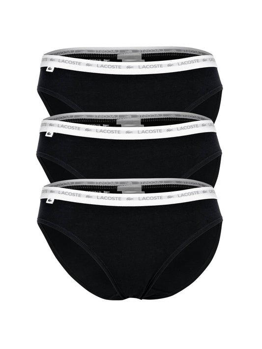 Lacoste Slip 3er Pack Damen Baumwolle