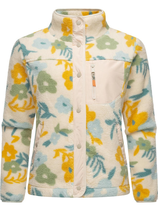 Ragwear Plüschjacke Damen gemustert