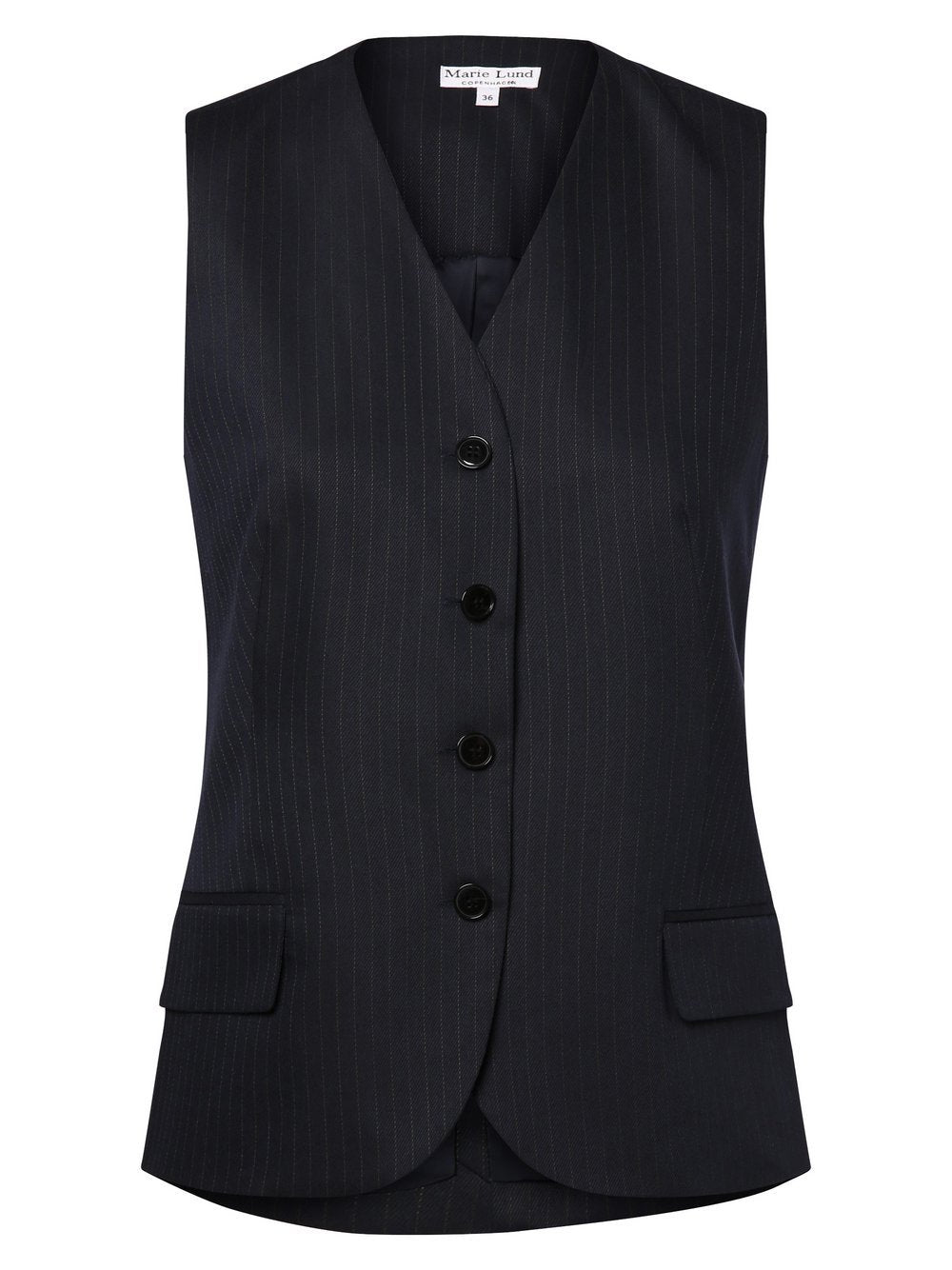 Marie Lund Weste Damen gestreift