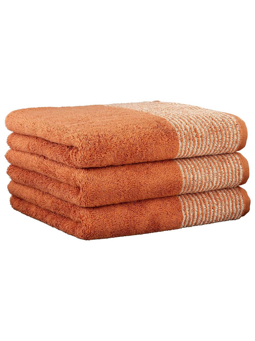 Cawö Gästetuch 3er Pack Damen Baumwolle