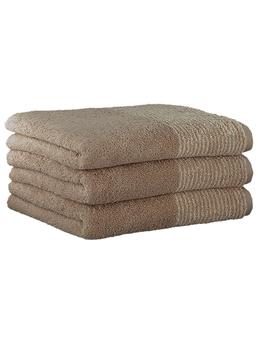 Cawö Handtuch 3er Pack Damen Baumwolle