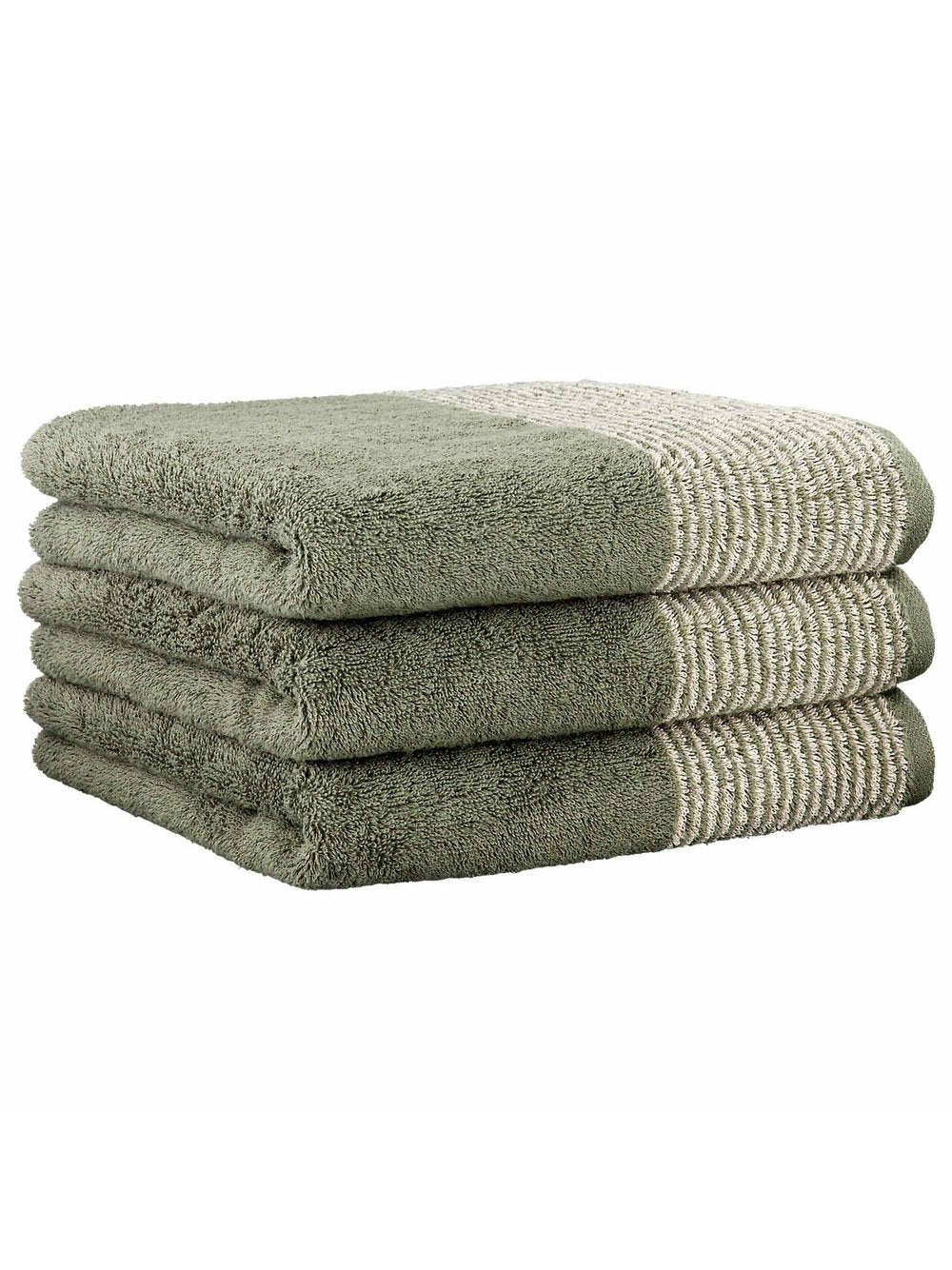 Cawö Handtuch 3er Pack Damen Baumwolle