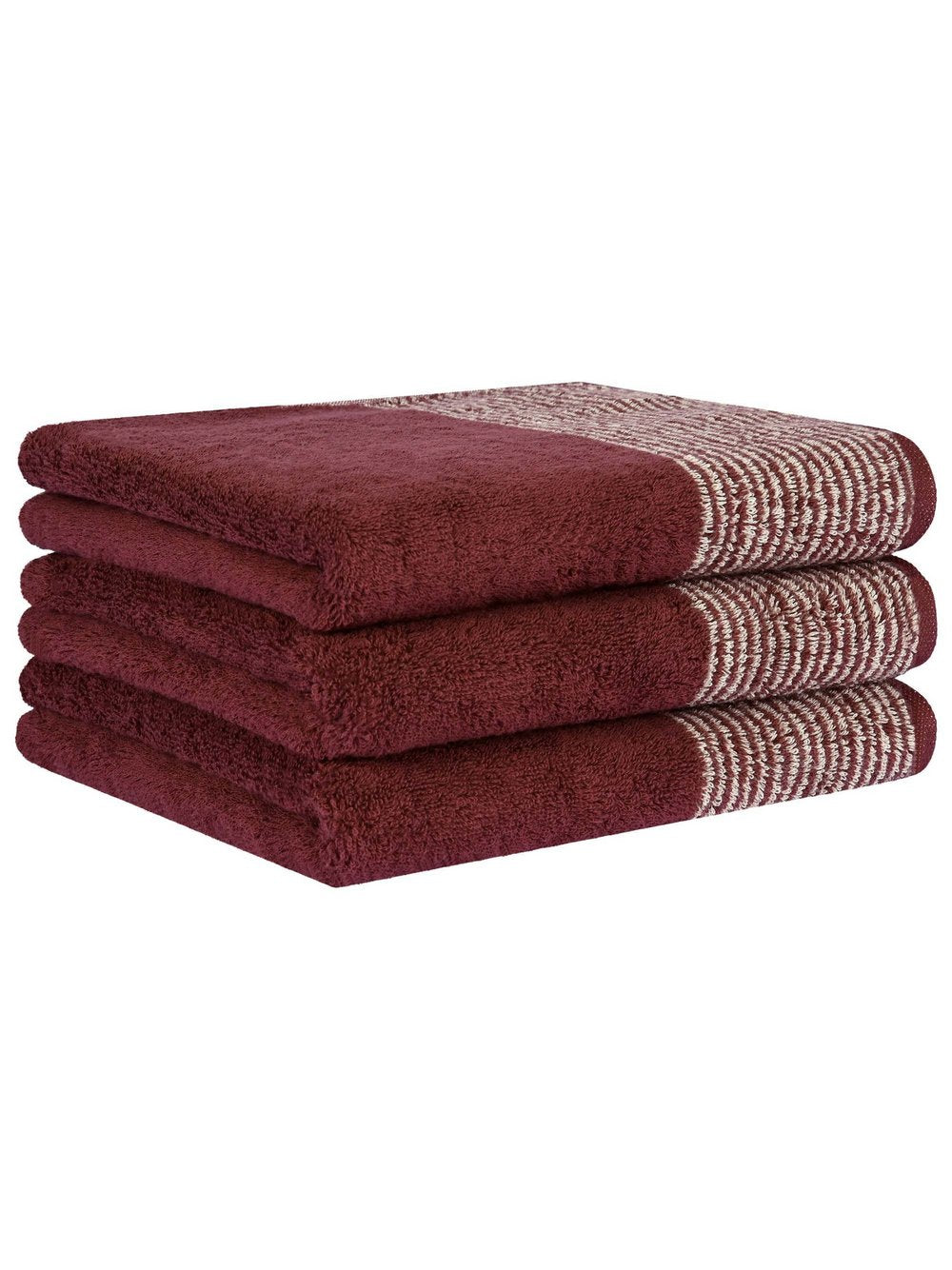 Cawö Handtuch 3er Pack Damen Baumwolle